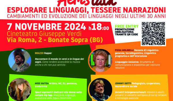 Esplorare linguaggi, tessere narrazioni – Un viaggio attraverso 30 anni di cambiamenti